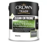Crown Trade Clean Extreme Anti Bacterial Scrubbable Matt