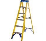 Werner Fibreglass Stepladder 6 Tread 7160618