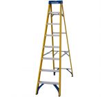Werner Fibreglass Stepladder 8 Tread 7160818