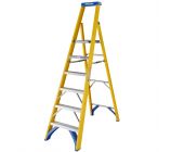 Werner Fibreglass Platform Stepladder 6 Tread 7170618