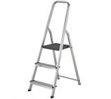 Werner Stepladder 3 Tread High Handrail 7400318L