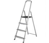 Werner Stepladder 4 Tread High Handrail 7400418L