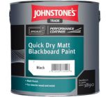 Johnstones Quick Dry Black Board Paint (Matt Black)