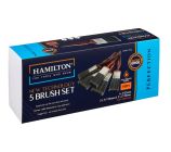 Hamilton Perfection Clean Edge (5) Piece Brush Set