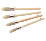 Rodo ProDec 4 pc Pointed Synthetic Sash Brush Set