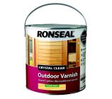 Ronseal Outdoor Varnish Clear Matt