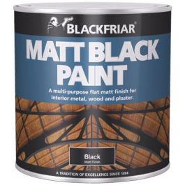 Matt Black Paint - Blackfriar