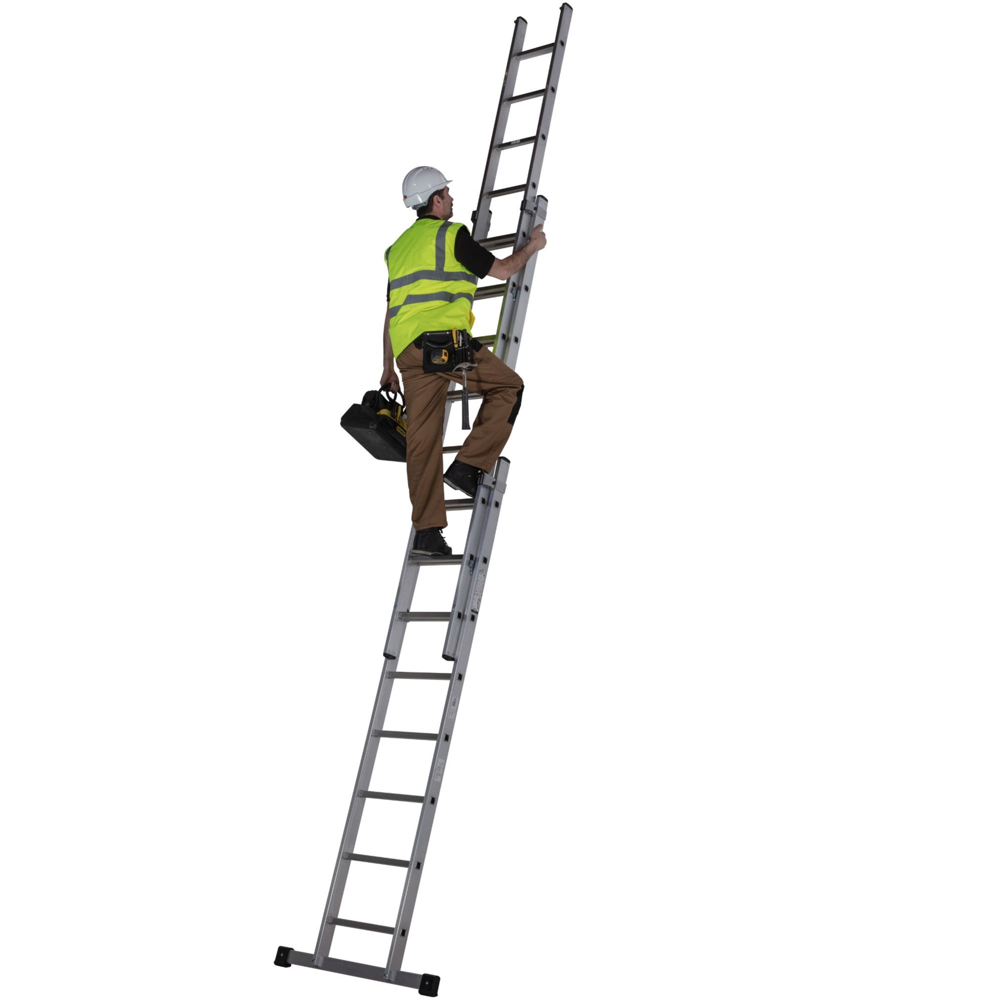 Youngman Trade 200 3 Section Extension Ladder 2.51m 57012118