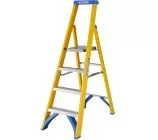 Werner Fibreglass Platform Stepladder 4 Tread 7170418