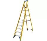 Werner Fibreglass Platform Stepladder 10 Tread 7171018