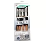 Axus AXUS (4) Piece Pure Synthetic POINTED Sash Brush Set