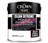 Crown Trade Clean Extreme Mould Inhibiting Acrylic Eggshell