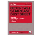 Rodo ProDec 24' x 3' Cotton Twill Dust Sheet (Stair Runner Type)