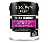 Crown Trade Clean Extreme Stain Resistant Acrylic Eggshell